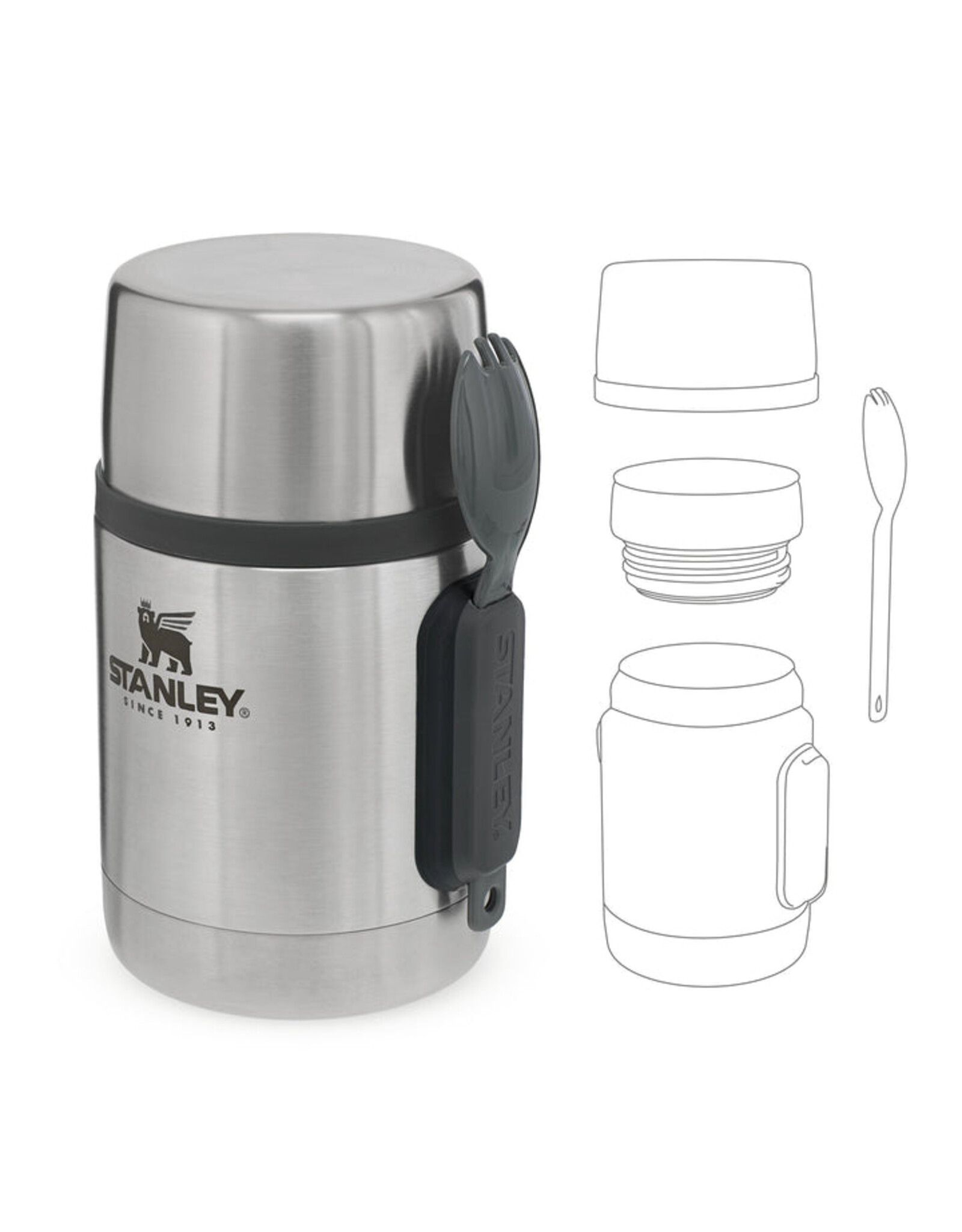 Stanley Food Jar All-in-One The Stainless Steel 0.53L