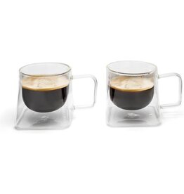 Leopold Vienna Koffieglas Dubbelwandig Otto - 2 Stuks