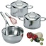 Demeyere Atlantis 7 RVS Startset / Pannenset 3-Delig (InductoSeal & 7-Ply)