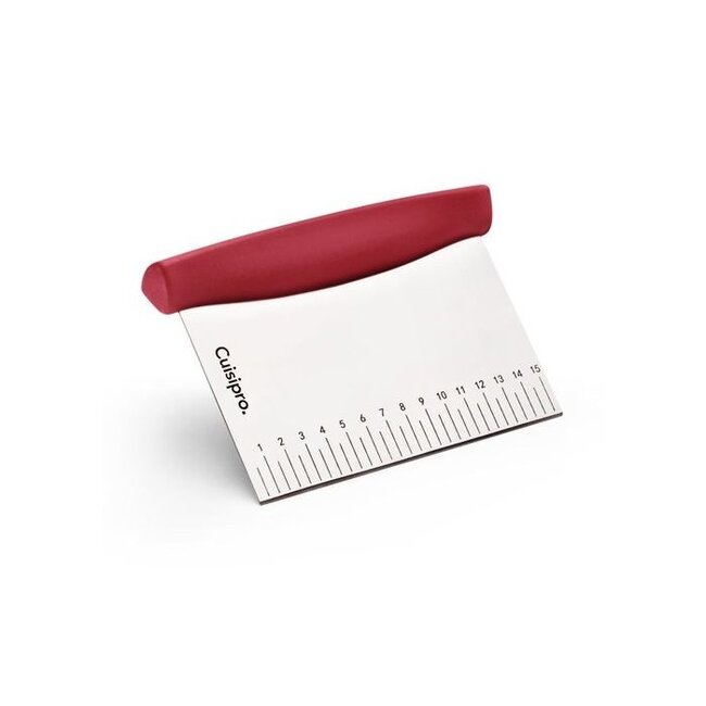 Cuisipro Deegschraper RVS Rood