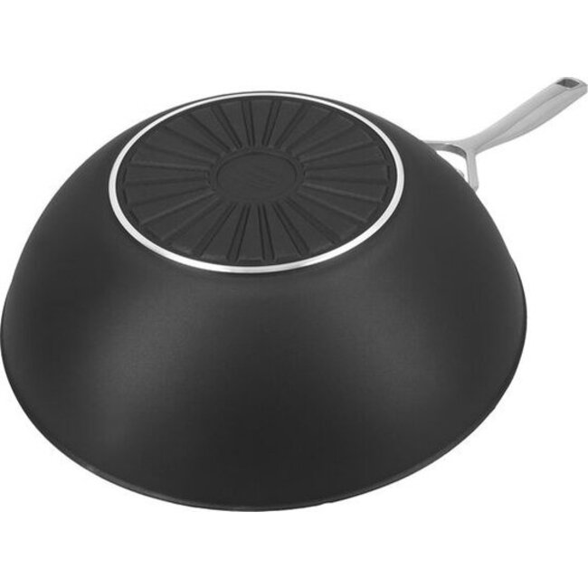 Demeyere Alu Pro 5 Wokpan – Ø 30 cm – Ceraforce Keramische Antiaanbaklaag – PFAS-vrij