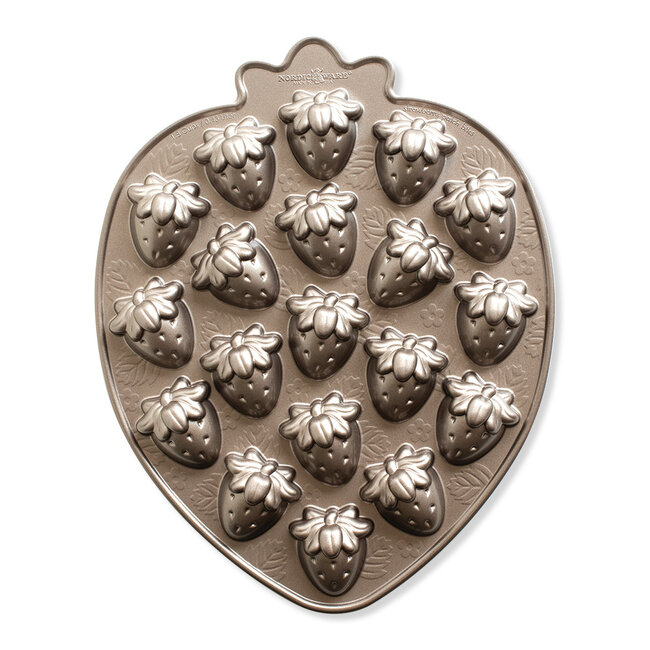 Nordic Ware Bakvorm Aardbei Bitelet Pan