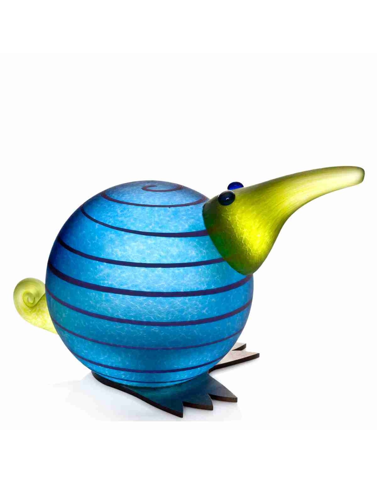 Borowski Paperweight Kiwi Lichtblauw