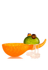 Borowski Schaal Frosch Orange