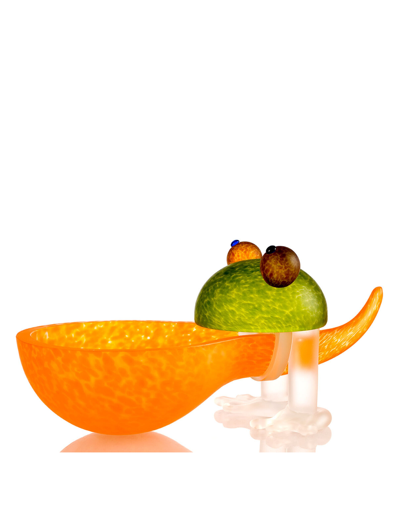 Borowski Schaal Frosch Orange