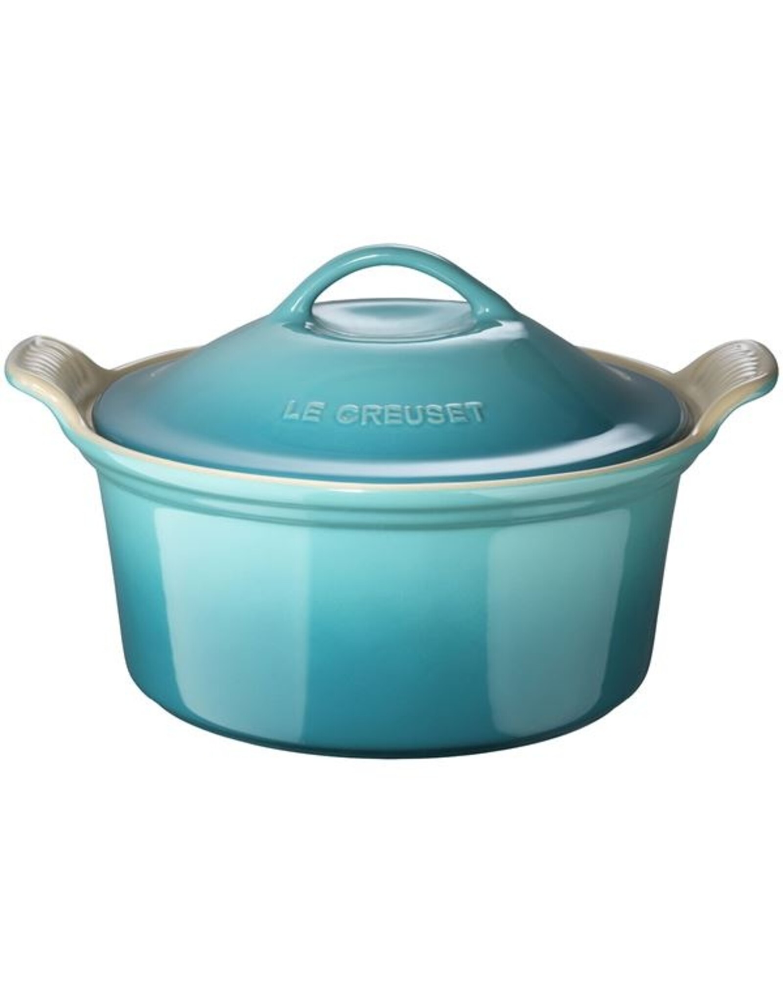 Le Creuset Ovenschaal met deksel Caribean Blue