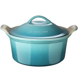 Le Creuset Ovenschaal met deksel Caribean Blue