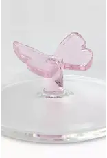Ichendorf Milano Waterglas Vlinder Roze 350ml
