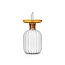 Ichendorf Milano Oliefles Lotus Klein Amber - Mondgeblazen Borosilicaatglas