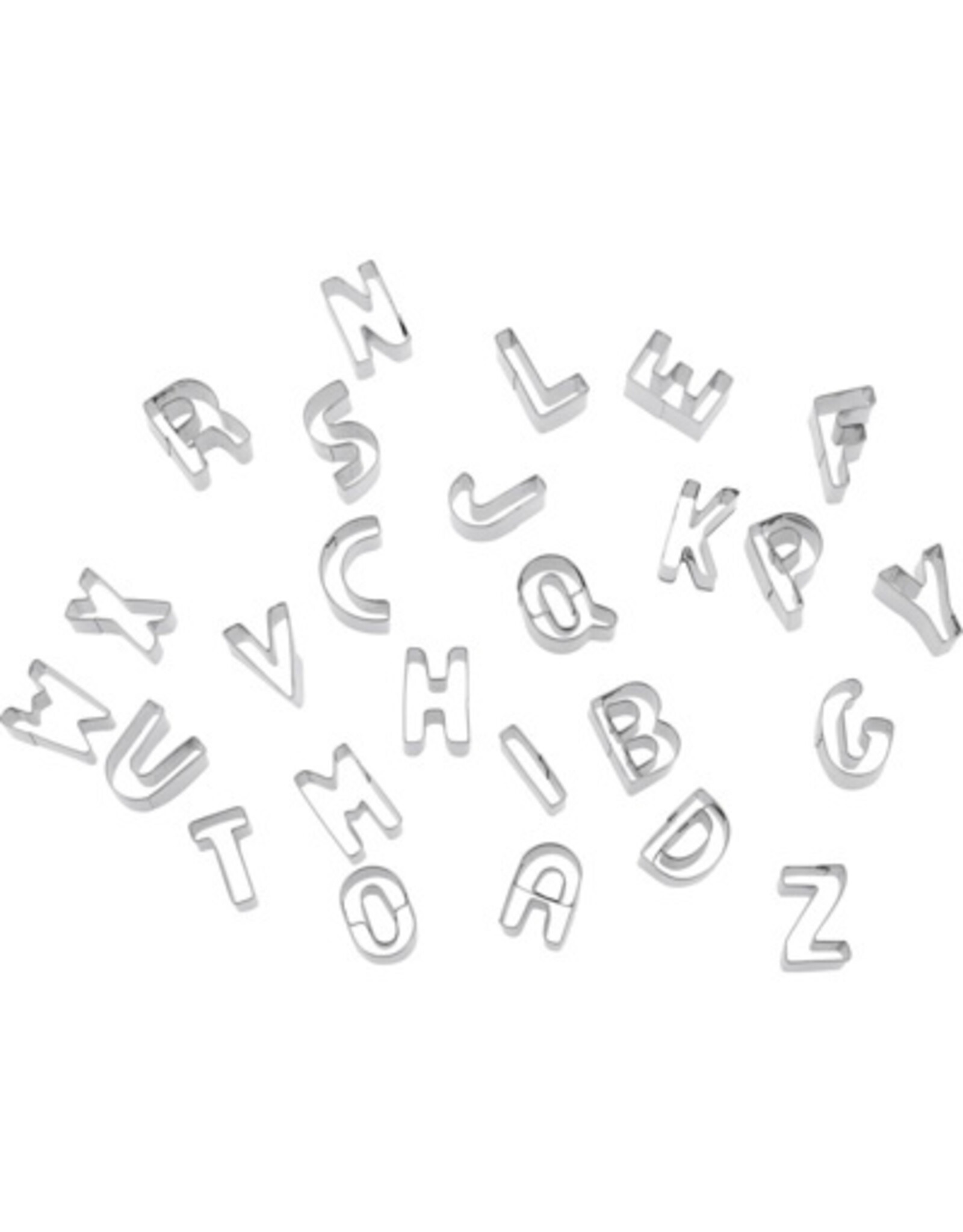 Westmark Koekjesvormen Letters A - Z 2.5 cm