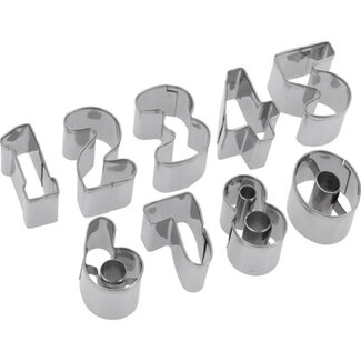 Westmark Koekjesvormen Cijfers 0-9 2.5 cm
