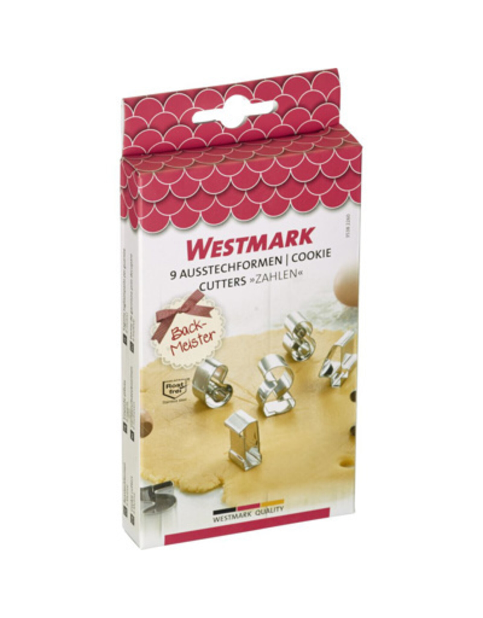 Westmark Koekjesvormen Cijfers 0-9 2.5 cm