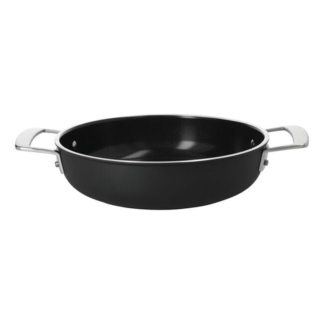 Demeyere Alu Pro 5 Hapjespan / Sudderpan Ceraforce 24cm – Met 2 Handvatten - Gezond Keramisch Koken