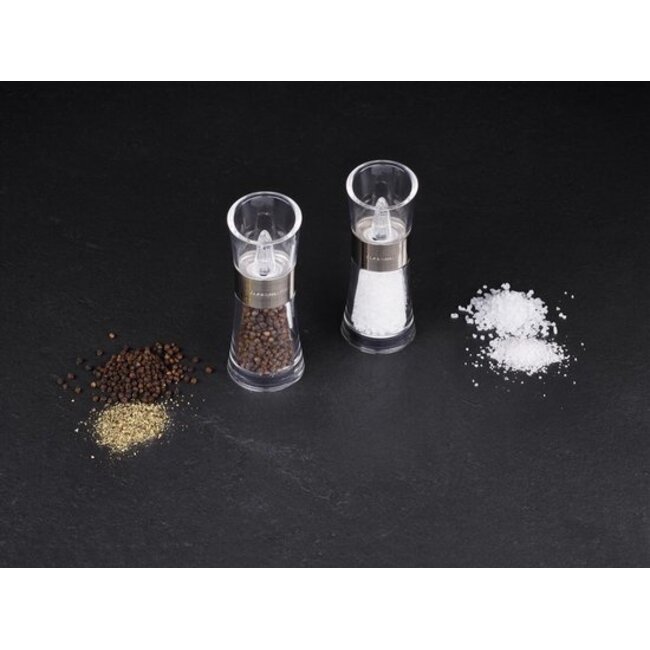 Cole & Mason Peper en zoutmolen Flip acryl 180mm