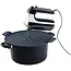 Scanpan Universeel Spatdeksel Siliconen – Spatscherm voor Pannen - Staafmixer & Handmixer Geschikt -  Ø 24 t/m 32 cm