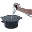 Scanpan Universeel Spatdeksel Siliconen – Spatscherm voor Pannen - Staafmixer & Handmixer Geschikt -  Ø 24 t/m 32 cm