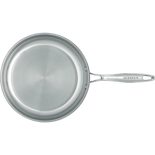 Scanpan Impact Koekenpan Ø 20 cm – Roestvrij Staal – Sandwichbodem – Alle Warmtebronnen incl. Inductie