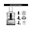 Magimix Foodprocessor CS3200 Compact Mat Chroom