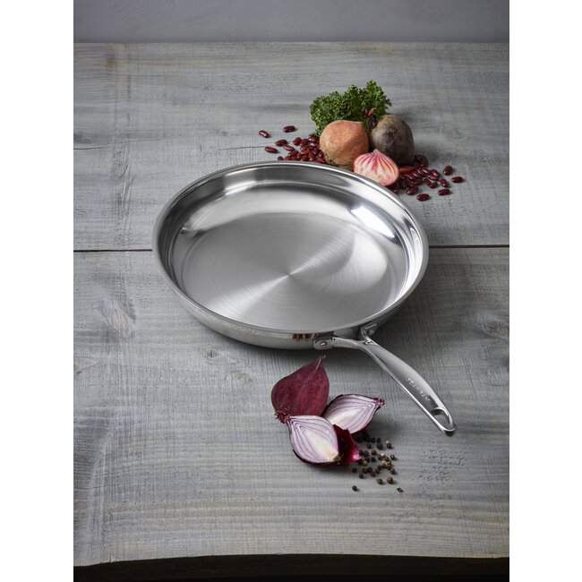 Scanpan Impact Koekenpan 28 cm – Hoogwaardig RVS met Sandwich-Aluminiumbodem