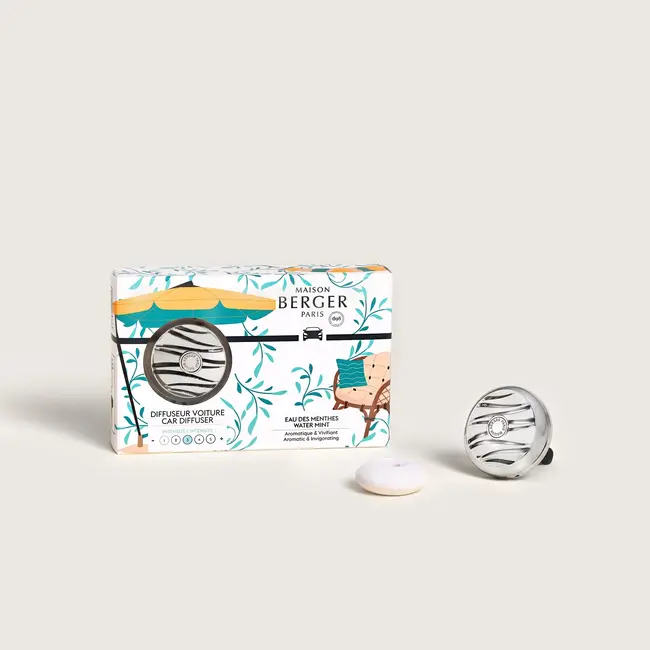 Maison Berger Autoparfum Diffuser Startersset Summer Water Mint