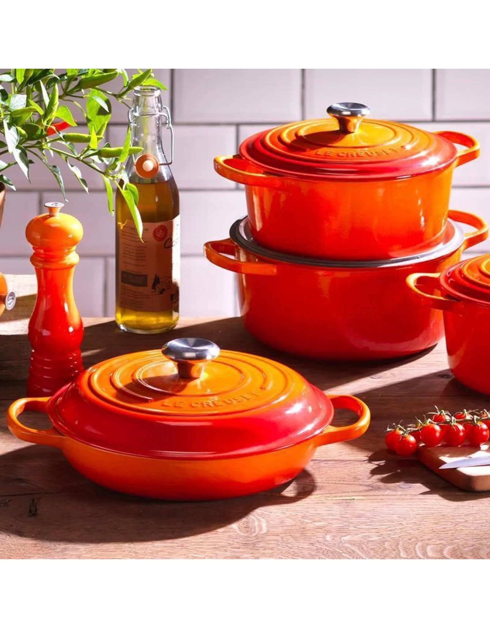Le Creuset Oranjerood Volcanique