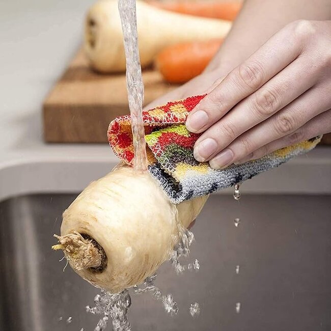 Euroscrubby Krasvrij Schrobdoekje – 17 x 13 cm – Duurzaam & Vaatwasserbestendig