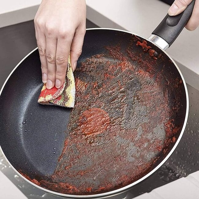 Euroscrubby Krasvrij Schrobdoekje – 17 x 13 cm – Duurzaam & Vaatwasserbestendig