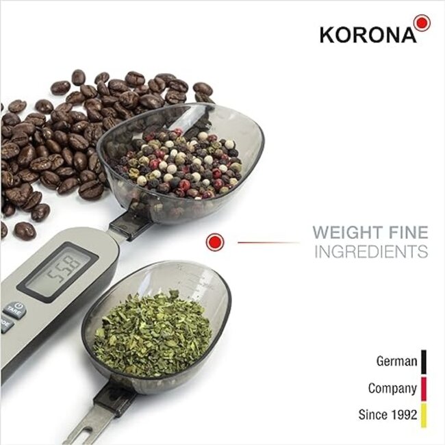 Korona Lepelweegschaal Eva Digitaal - Met 2 Lepels