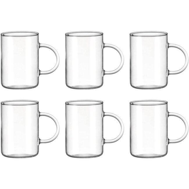Leonardo Theeglas Novo 360ml Set van 6 glazen