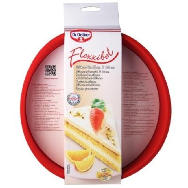 Dr. Oetker Taartvorm Siliconen Flexxibel 26 cm