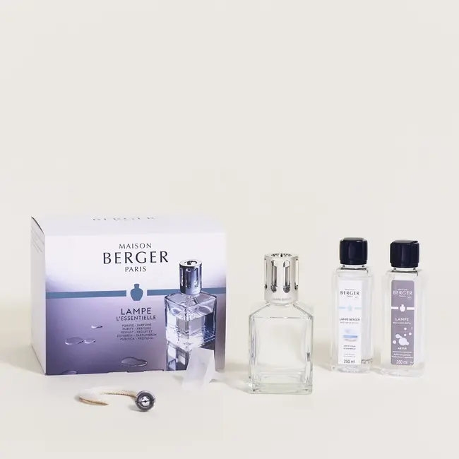 Lampe Berger Geurbrander Giftset Essentielle Cube met 2 navullingen