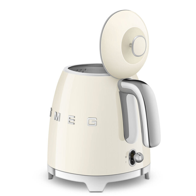 Smeg KLF05CREU Retro Mini Waterkoker Jaren '50 – 0,8 Liter – 1400W – Crème