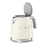 Smeg KLF05CREU Retro Mini Waterkoker Jaren '50 – 0,8 Liter – 1400W – Crème