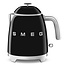 Smeg Waterkoker KLF05BLEU Zwart 0.8L Jaren 50