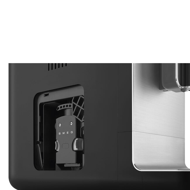 Smeg BCC11BLMEU Volautomatische Espressomachine – Bean-to-Cup – waterreservoir van 1,4 liter - Mat Zwart