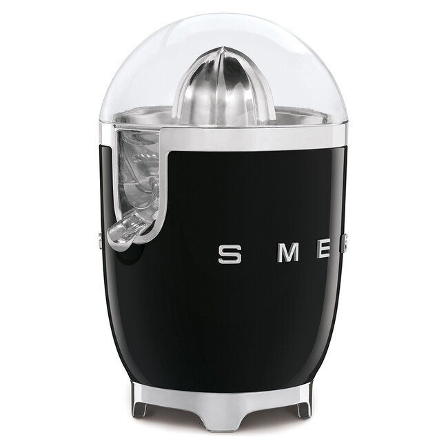 Smeg Citruspers Zwart CJF11BLEU 70W - Jaren '50 stijl