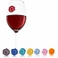 Vacu Vin Glasmarkeerders Classic - 8 Stuks