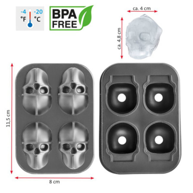 Westmark IJsblokjesmachine - Met Deksel - Mr. Skully