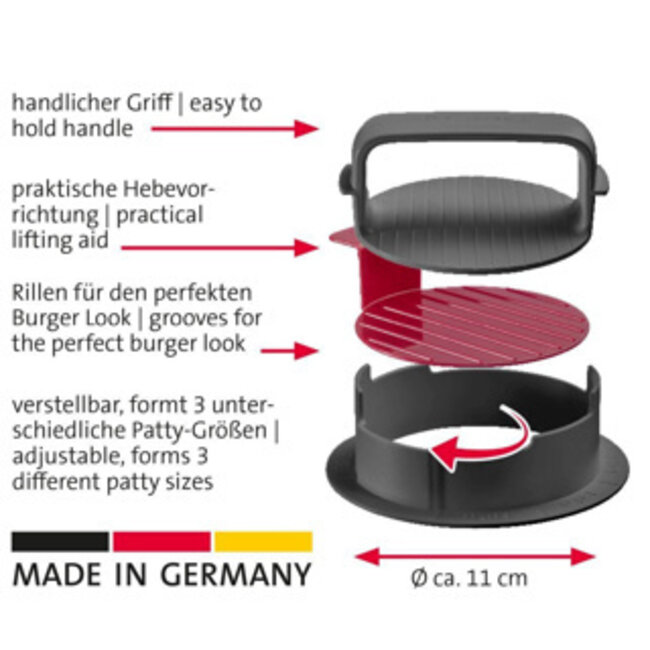 Westmark Hamburgermaker Vario Plus