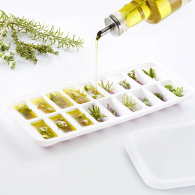 Westmark ijsblokjesvorm met deksel - 2 Stuks