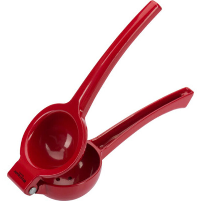 Westmark Citruspers Juicy – Handmatige Citruspers van Hoogwaardige Kwaliteit voor Sinaasappels, Citroenen en Limoenen – Stevige Pers met Ergonomisch Handvat