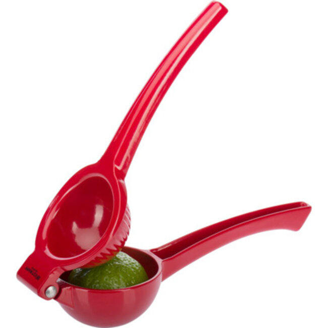 Westmark Citruspers Juicy – Handmatige Citruspers van Hoogwaardige Kwaliteit voor Sinaasappels, Citroenen en Limoenen – Stevige Pers met Ergonomisch Handvat