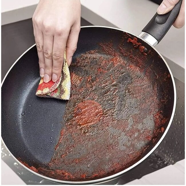 Euroscrubby Klein 17 x 13 CM - Set met 50 Stuks