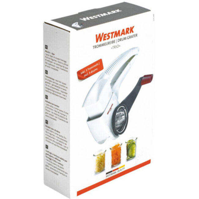 Westmark Trommelrasp Trio Kunststof