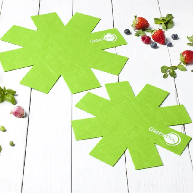 Greenpan Panbeschermers set van 2 stuks ( medium & large )