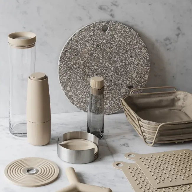 Blomus Onderzetter 14 cm Grijs (Sharkskin)