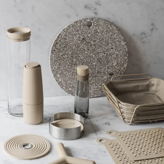 Blomus Onderzetter 14 cm Grijs (Magnet)