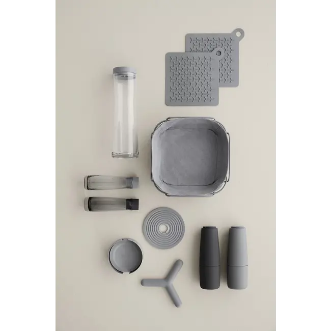 Blomus Onderzetter 14 cm Grijs (Magnet)