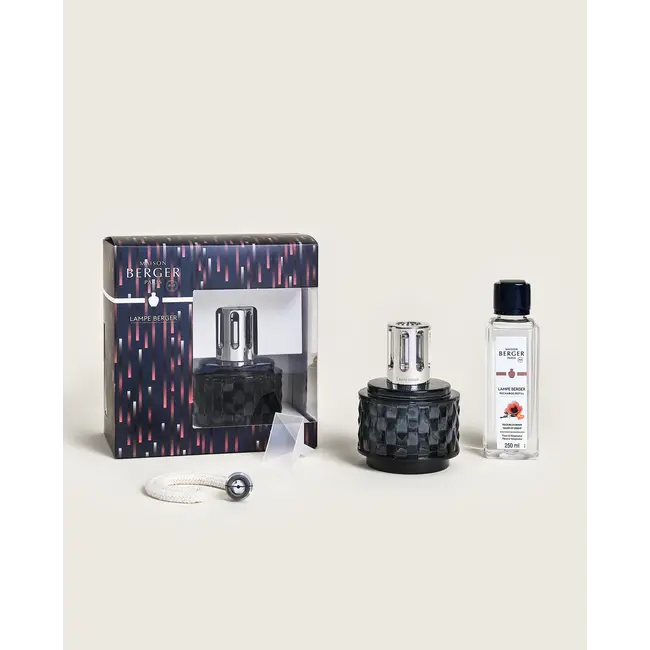 Lampe Berger Geurbrander Variation Grijs met 250ml Velvet of Orient