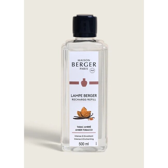 Lampe Berger Navulling Geurbrander Tabac Ambre / Amber Tobacco 500 ml